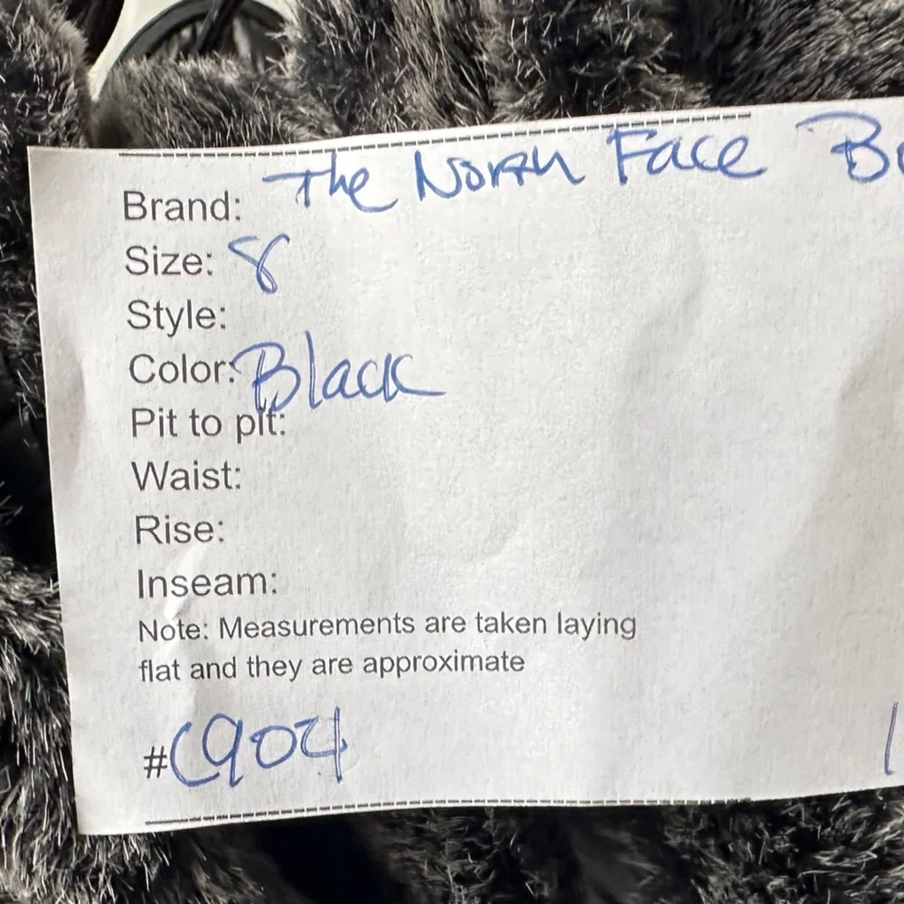 The North Face Women’s Nuptse Goose Down Faux Fur Puffer Boots Black Size 8‎